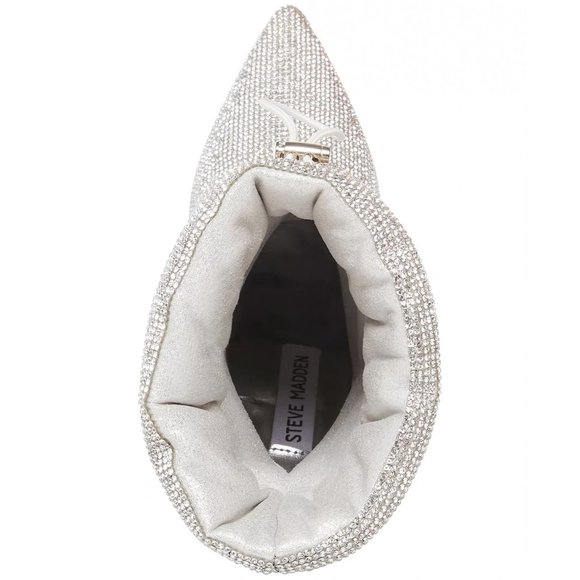 Steve Madden NIB Cloak-R Puffer Stiletto Booties - Picture 4 of 5